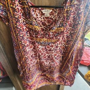 Womans lucky brand blouse